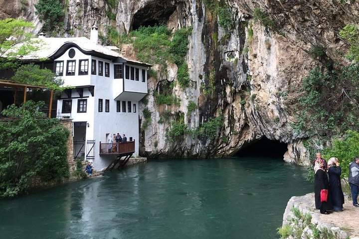 Blagaj Tekija Dervish monastery near Mostar