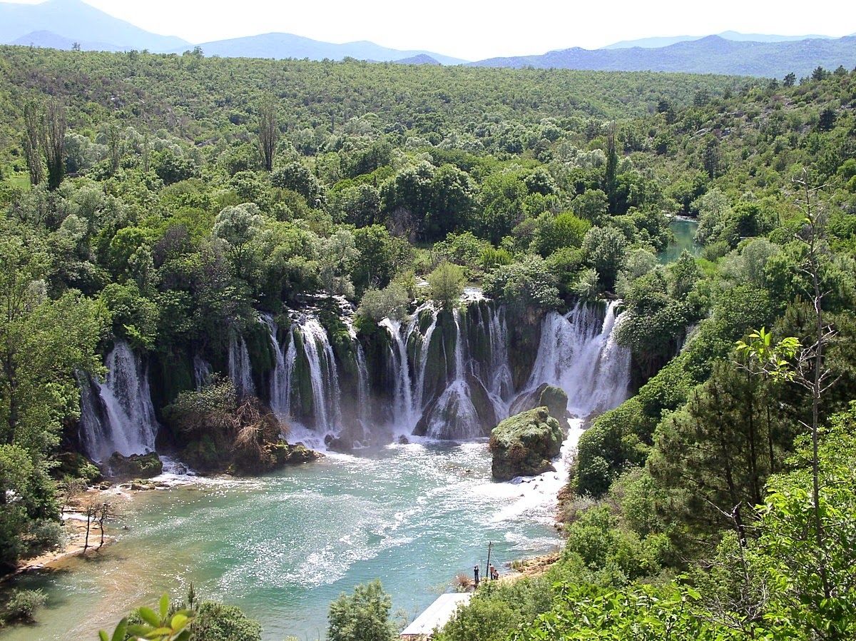 Kravice Waterfalls near Medjugorje natural attraction