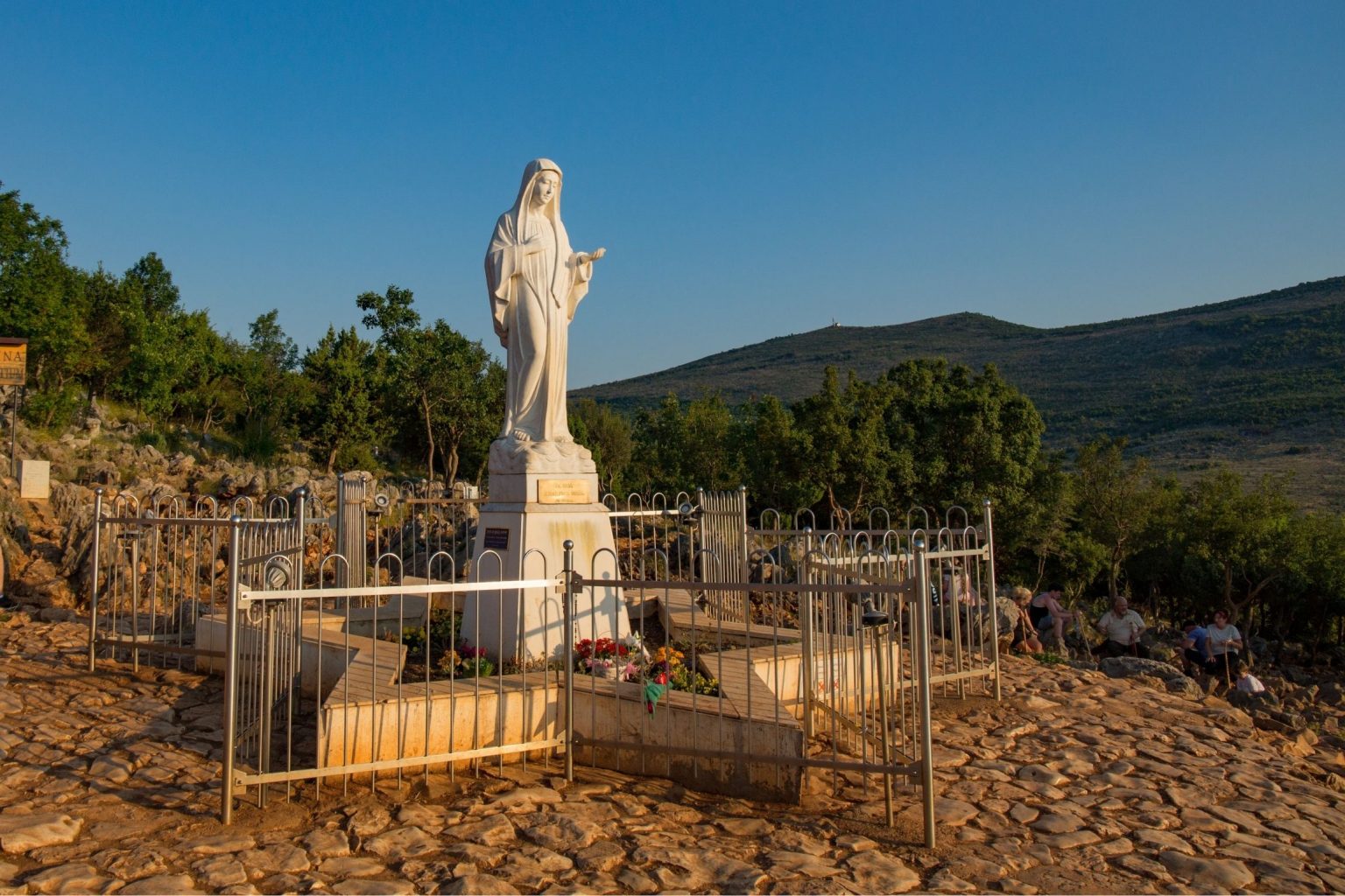 Apparition Hill Medjugorje Podbrdo pilgrimage walk